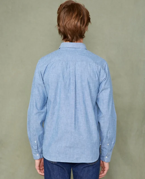 Chemise new button down chambray japonais