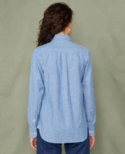 Chemise new button down chambray japonais