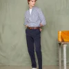Chemise new soft collar popeline de coton organique