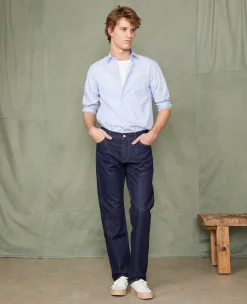 Chemise new soft collar popeline de coton organique