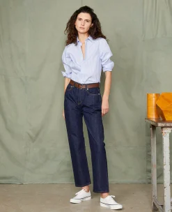 Chemise new soft collar popeline de coton organique