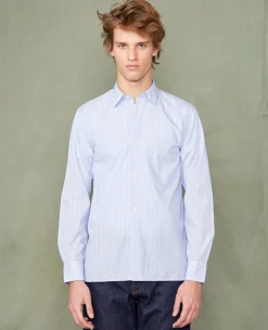 Chemise new soft collar popeline de coton organique