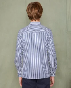 Chemise new soft collar popeline de coton organique