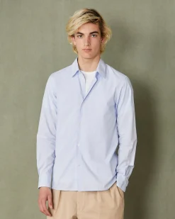 Chemise new soft collar popeline de coton organique
