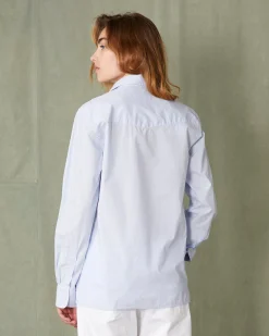 Chemise new soft collar popeline de coton organique
