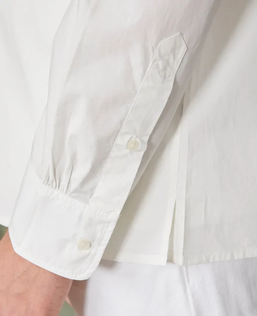 Chemise new soft collar popeline de coton organique