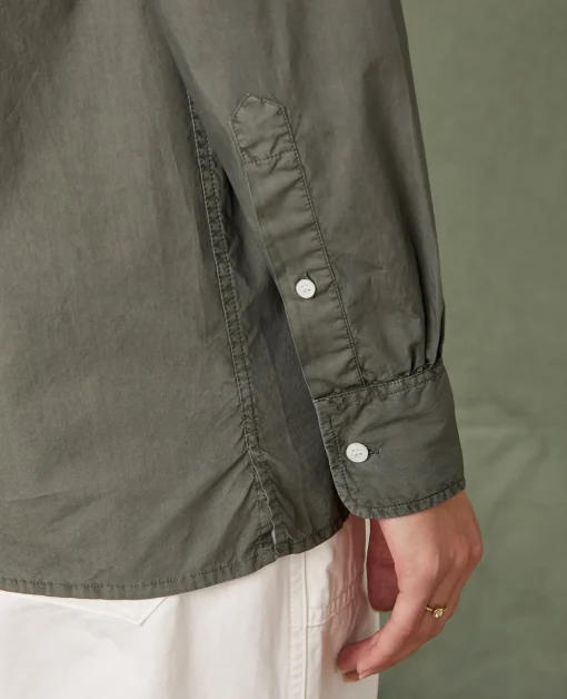 Chemise new soft collar popeline de coton organique