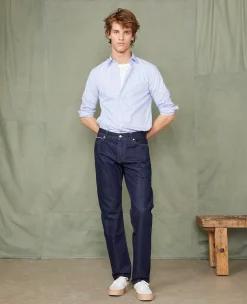 Chemise new soft collar popeline de coton organique