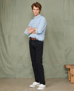 Jean droit denim selvedge japonais