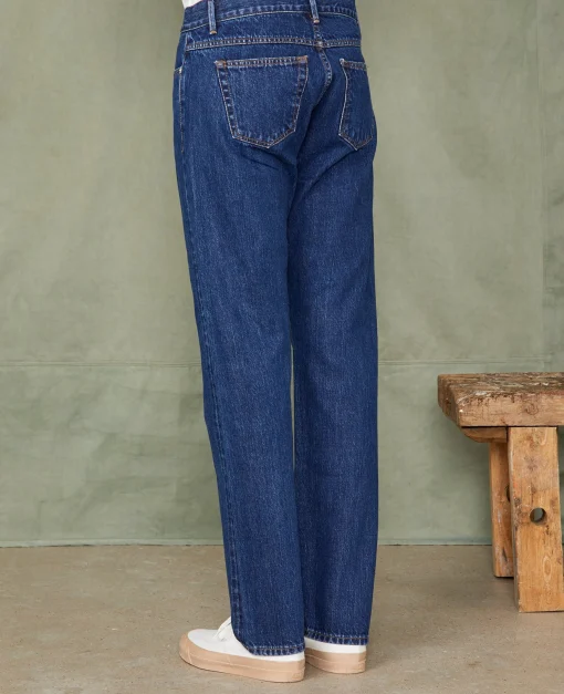 Jean droit denim selvedge japonais