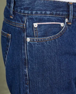 Jean droit denim selvedge japonais