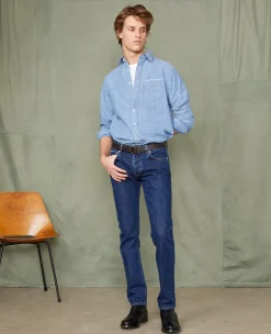 Jean slim denim selvedge japonais