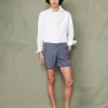 Maillot roman taille elastiquée
