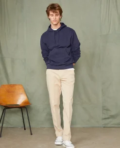 Sweatshirt a capuche coton organique