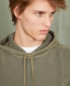 Sweatshirt a capuche coton organique