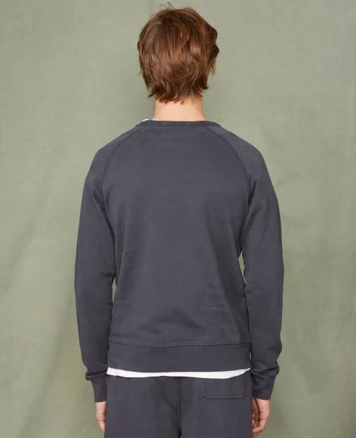 Sweatshirt col rond coton organique