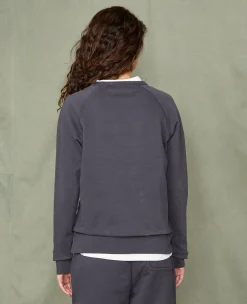 Sweatshirt col rond coton organique