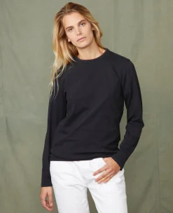 Tee-shirt manches longues coton recyclé et organique
