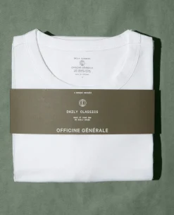 T-shirt col rond jersey de coton organique