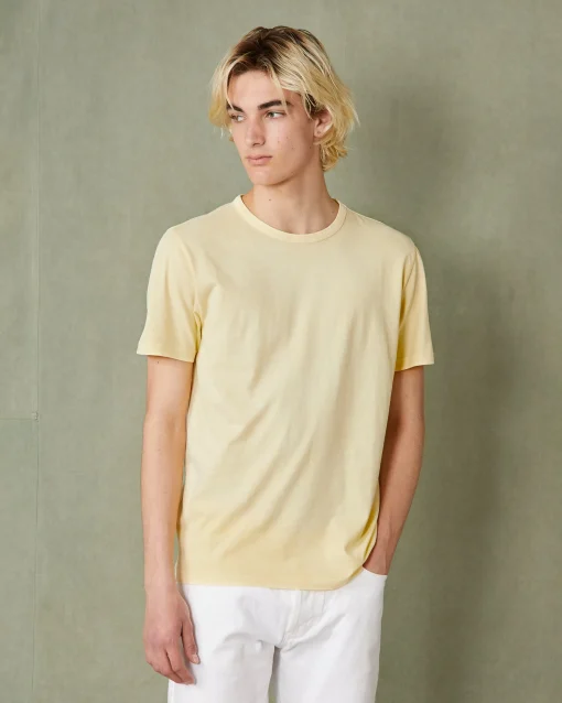 T-shirt col rond jersey de coton organique