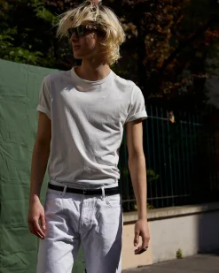 T-shirt col rond jersey de coton organique