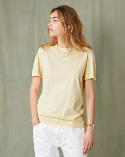 T-shirt col rond jersey de coton organique