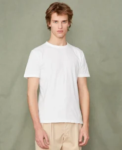 T-shirt col rond jersey de coton organique