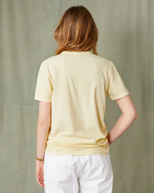 T-shirt col rond jersey de coton organique
