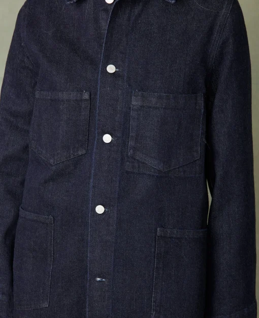 Veste chore denim selvedge japonais